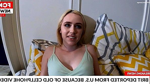 Порно: два члена в блондинке
